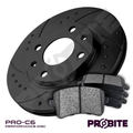 Nissan 350Z - Front Brake Kit - Predator Pads
