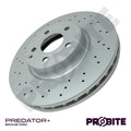 Predator+ | Front Discs | 322mm | Vented with Drilled Holes