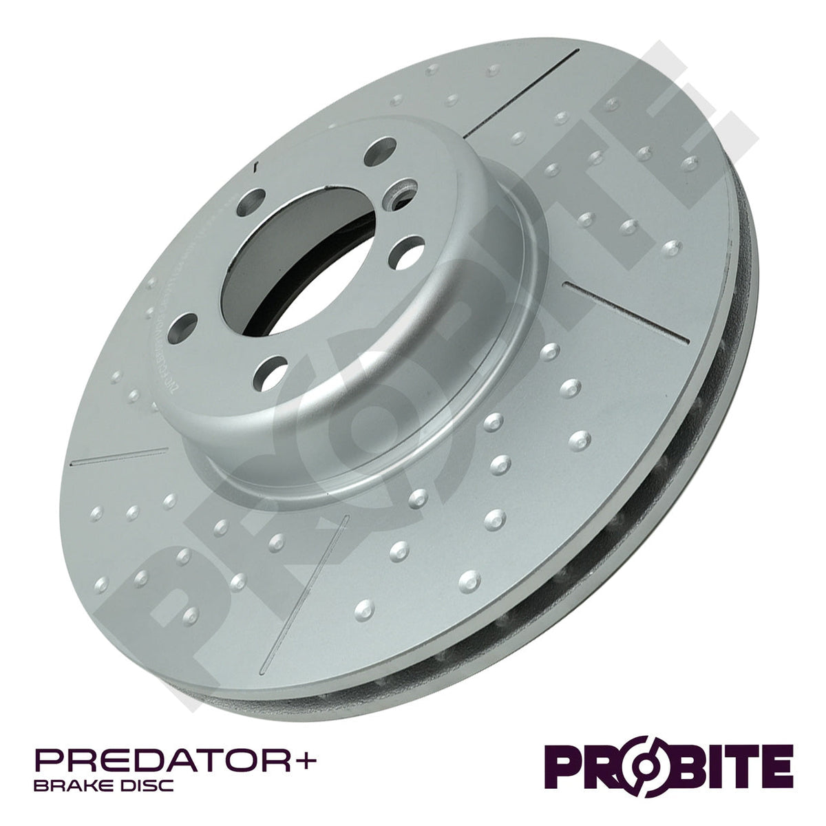 Predator+ | Front Discs | 340mm | Vented with Grooves and Dimpled