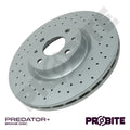 Predator+ | Front Discs | 284mm | Vented with Drilled Holes