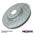 Predator+ | Front Discs | 350mm | Vented with Grooves and Drilled