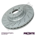 Predator+ | Front Discs | 344mm | Vented with Drilled Holes