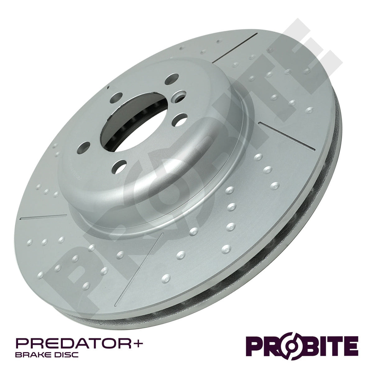 Predator+ | Front Discs | 370mm | Vented with Grooves and Dimpled