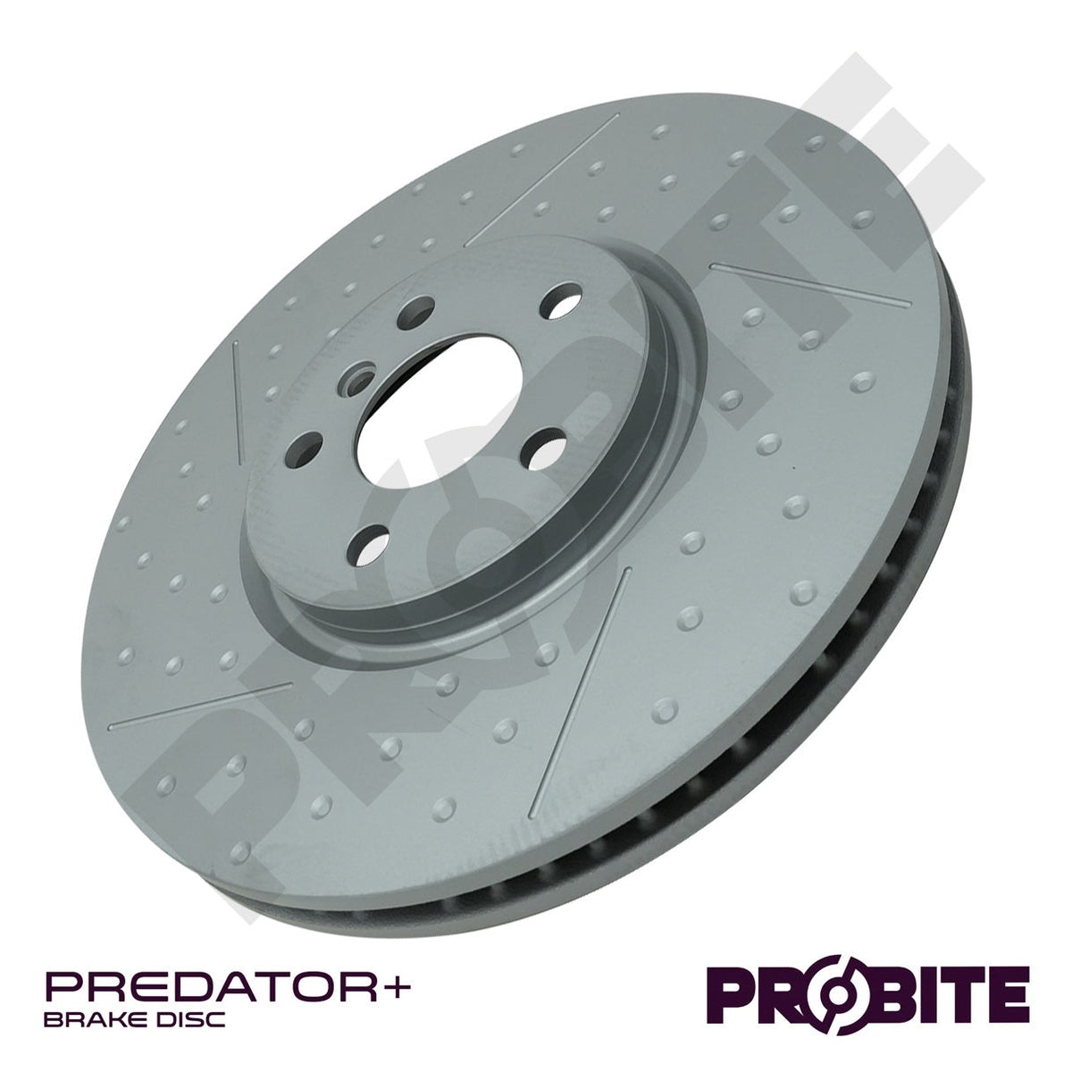 Predator+ | Front Discs | 335mm | Vented with Grooves and Dimpled