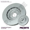 Predator+ | Front Right | 350mm | Vented with Grooves