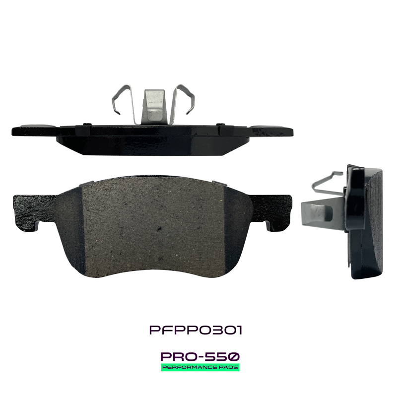PRO-550 Performance Pads | Fronts | W155mm H56mm D15mm