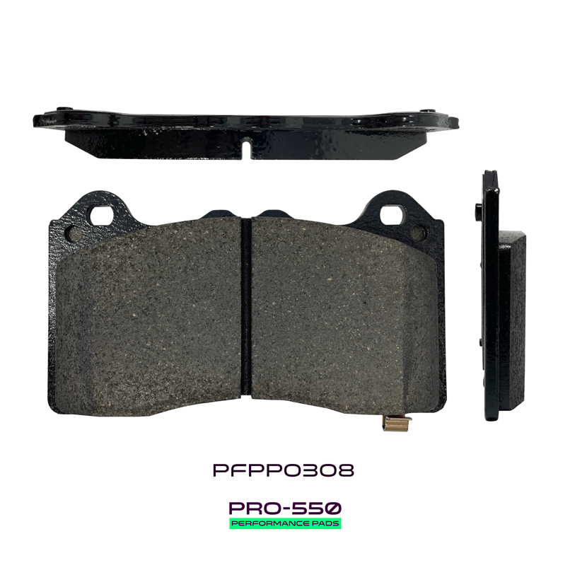 PRO-550 Performance Pads | Fronts | W138mm H77mm D15mm