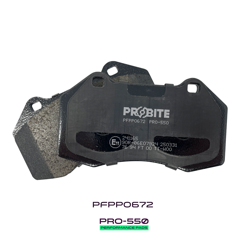 PRO-550 Performance Pads | Fronts | W125mm H71mm D15mm