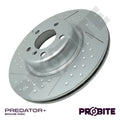 Predator+ | Rear Discs | 345mm | Vented with Grooves and Dimpled