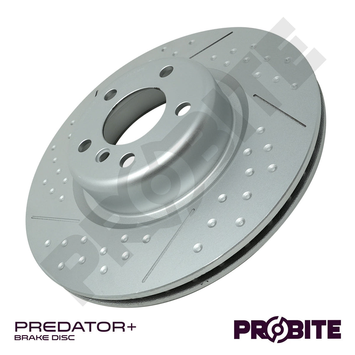 Predator+ | Rear Discs | 345mm | Vented with Grooves and Dimpled