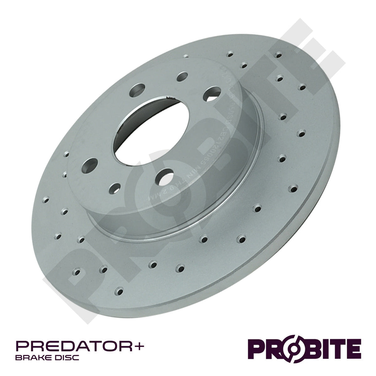 Predator+ | Rear Discs | 240mm | Solid with Drilled Holes