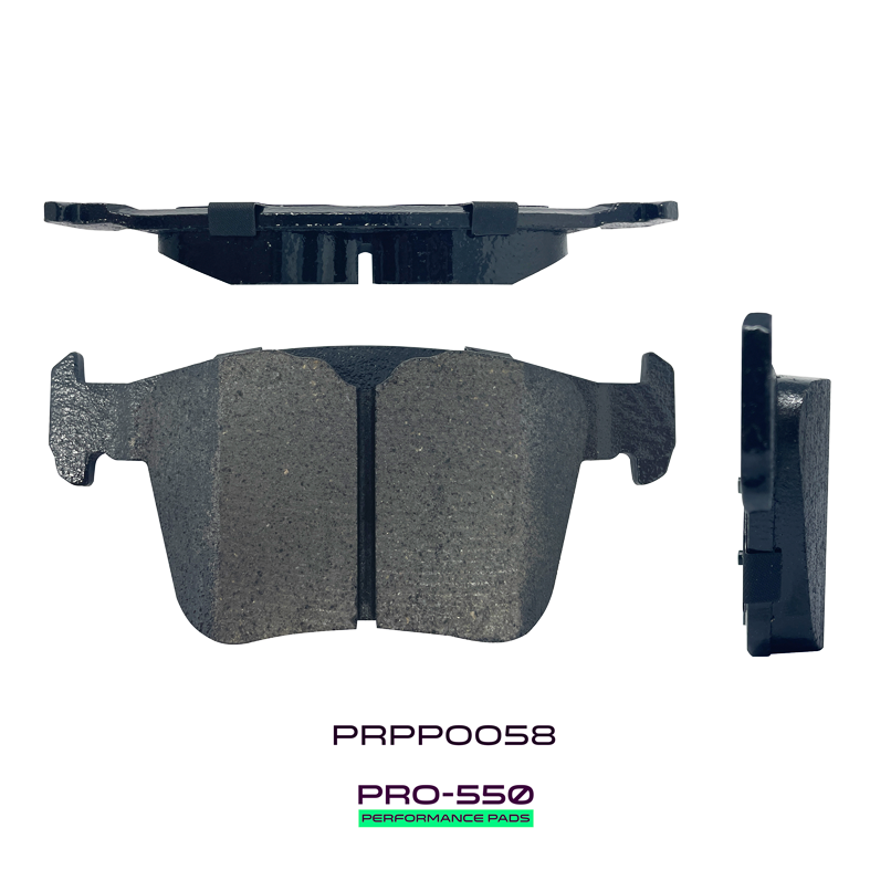 PRO-550 Performance Pads | Rears | W123mm H61mm D16mm