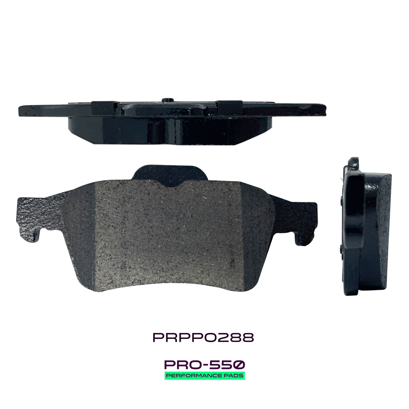 PRO-550 Performance Pads | Rears | W123mm H52mm D16mm
