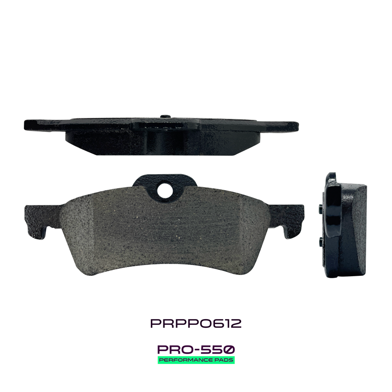 PRO-550 Performance Pads | Rears | W123mm H44mm D16mm