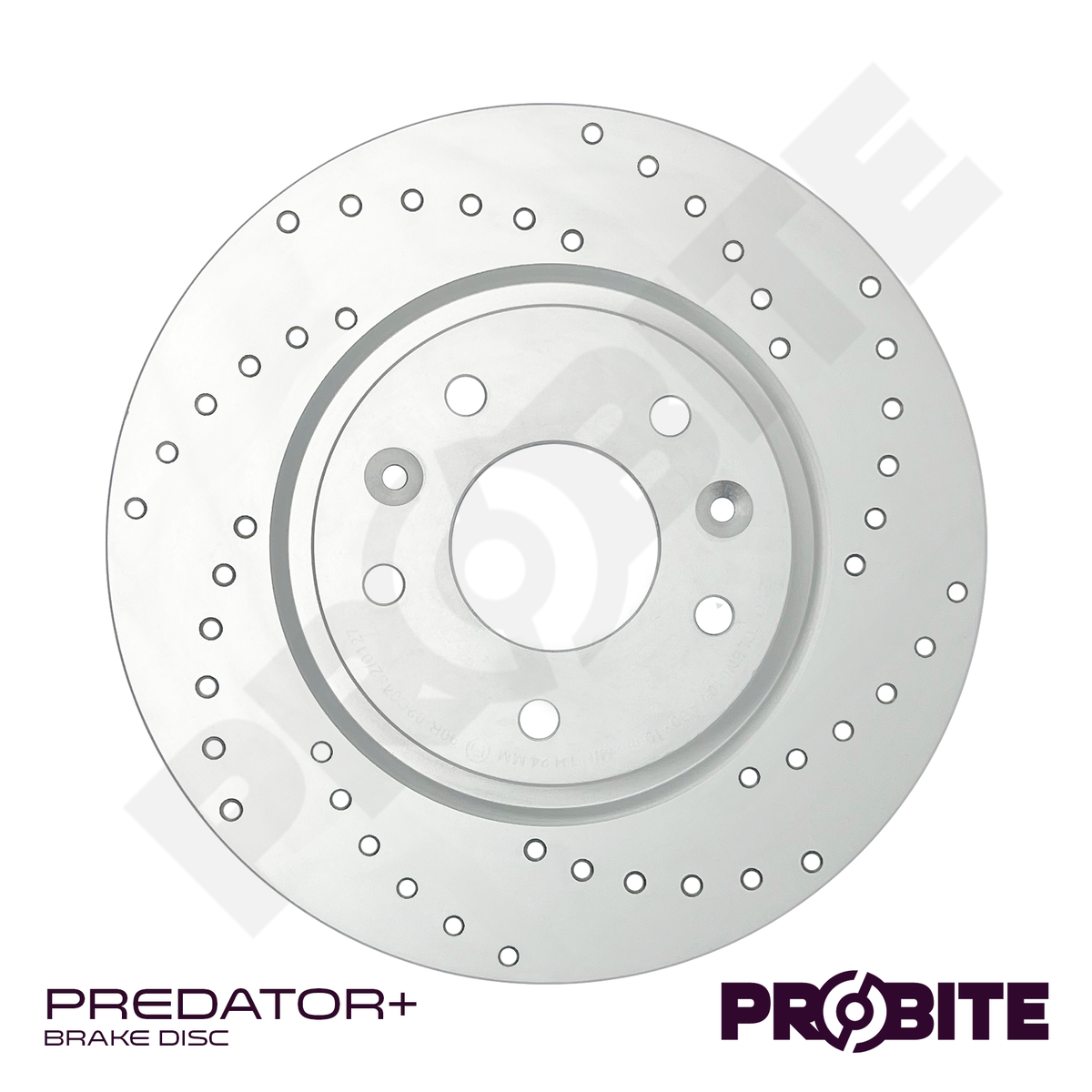 Probite Performance Discs | Front Discs | 342mm | Vented with Drilled Holes - Two piece brake disc